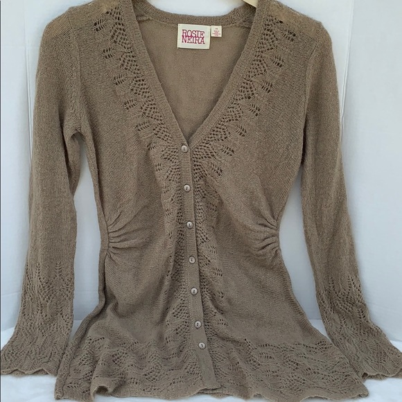 Anthropologie.. Rosie Neira Cardigan Sweater - Picture 2 of 11